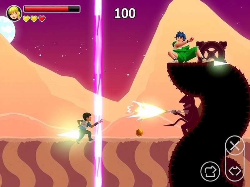 Raina Finishing Flamboyants Gameplay Screenshot